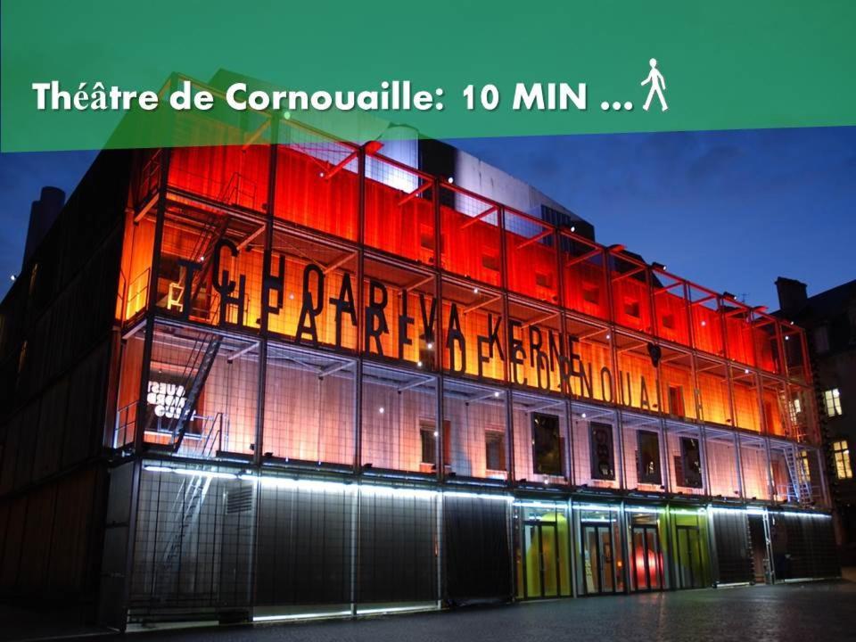 Le Nid 2 Quimper By Nid'Ouest Apartamento Exterior foto